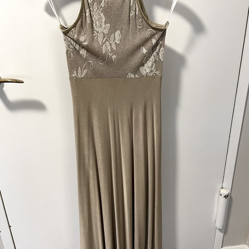 Mid Calf Length Racer Neckline ‘Dressy’ Dress